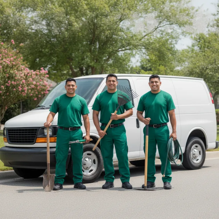 Designer de Paisagem equipe em Pedreira